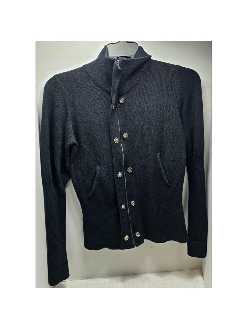 Women's BOSTON PROPER Black Turtleneck Sweater S